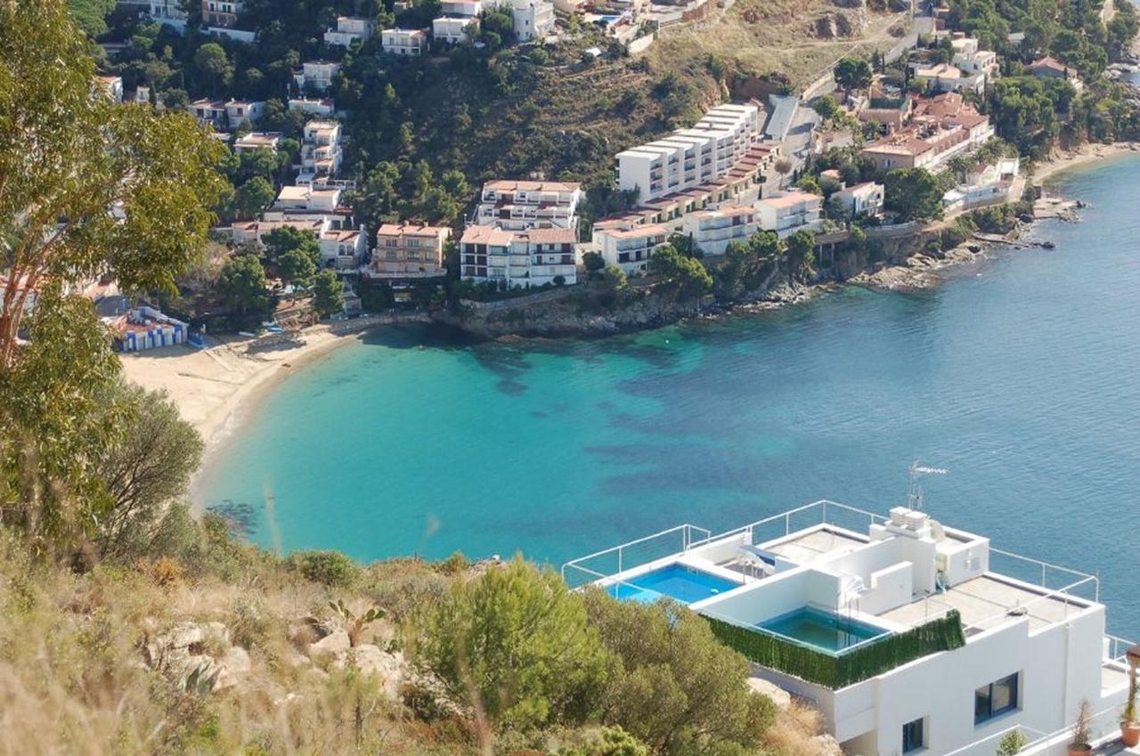 Amazing Seaview Apartment With Terrace & Parking - Casa Artevida Roses Eksteriør bilde