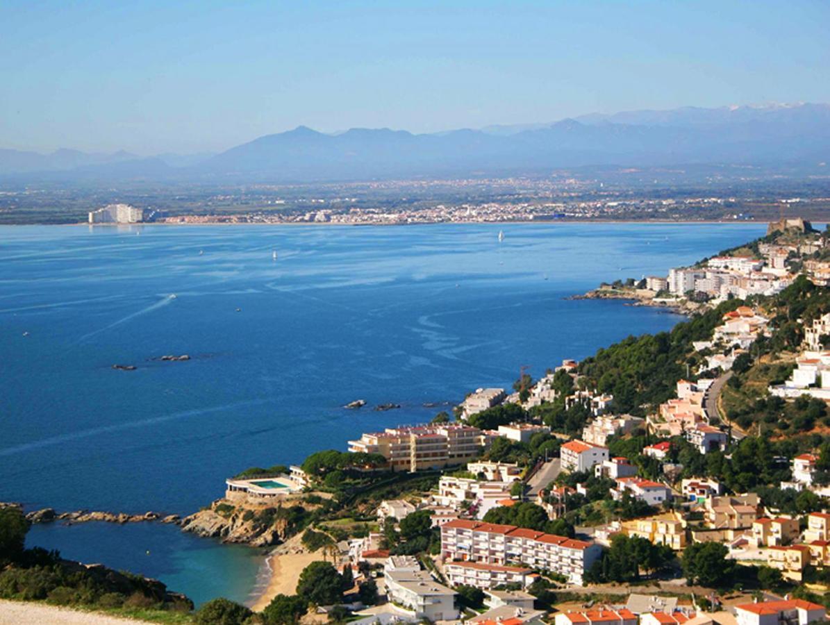 Amazing Seaview Apartment With Terrace & Parking - Casa Artevida Roses Eksteriør bilde