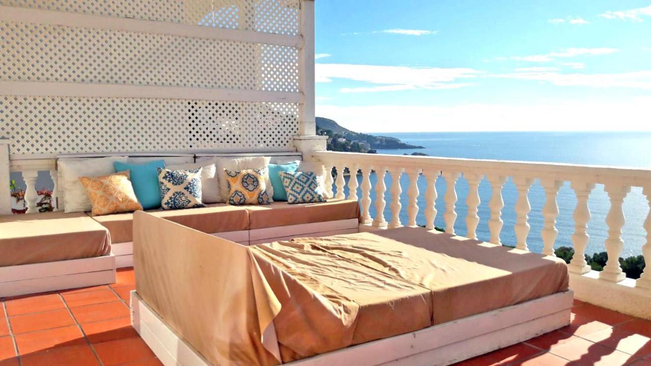 Amazing Seaview Apartment With Terrace & Parking - Casa Artevida Roses Eksteriør bilde